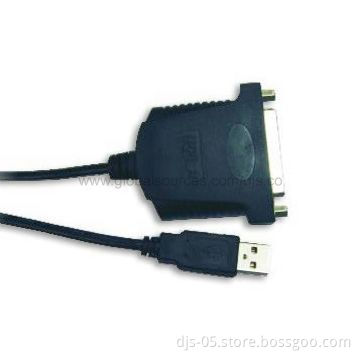 USB to Parellel Printer Cable, with High Performance, RoHS Compliant and Easy to Use